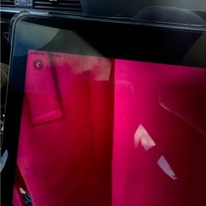 J. Crew Double-Breasted Red Pea Coat